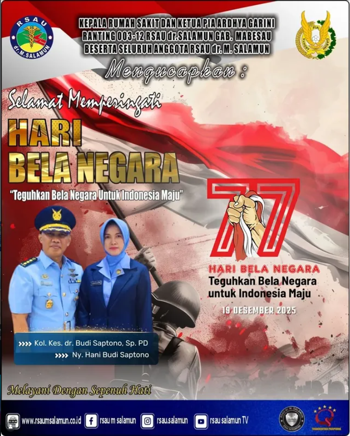 Selamat Memperingati Hari Bela Negara ke-77