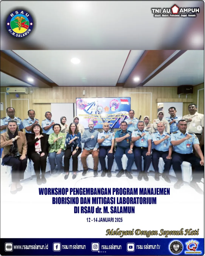 Workshop Pengembangan Program Manajemen Biorisiko dan Mitigasi Laboratorium