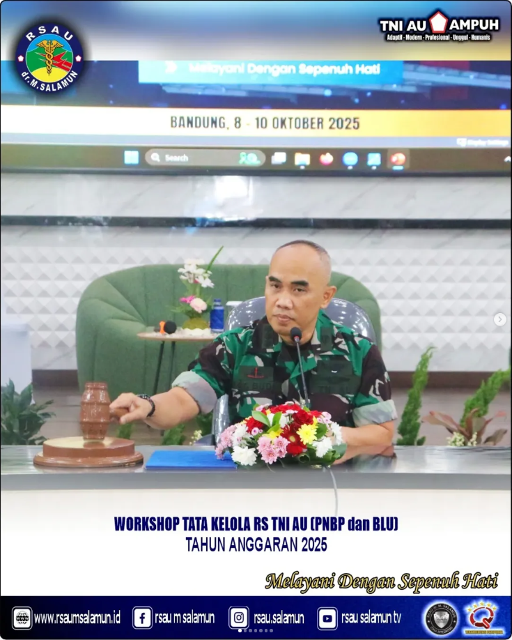 Workshop Tata Kelola RS TNI AU (PNBP dan BLU) Tahun Anggaran 2025
