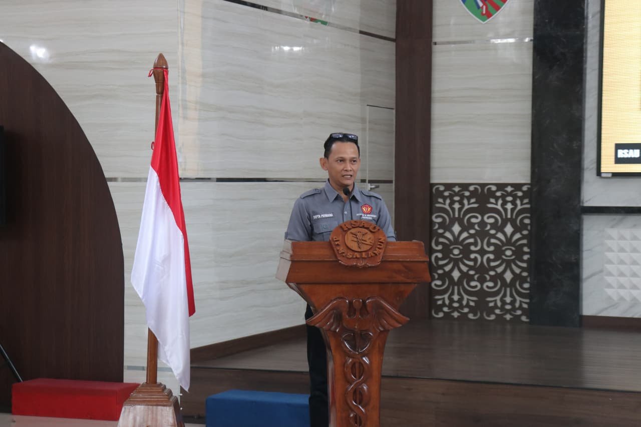 ORIENTASI MAHASISWA MAGANG STIKEP PPNI & IIK PELAMONIA MAKASSAR DI RSAU dr. M. SALAMUN