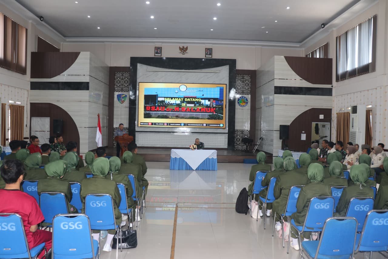 ORIENTASI MAHASISWA MAGANG STIKEP PPNI & IIK PELAMONIA MAKASSAR DI RSAU dr. M. SALAMUN