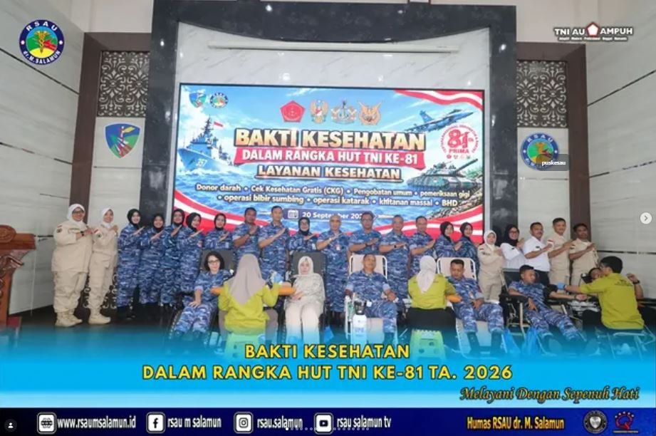 BAKTI KESEHATAN DALAM RANGKA HUT TNI KE-81 TA. 2026 