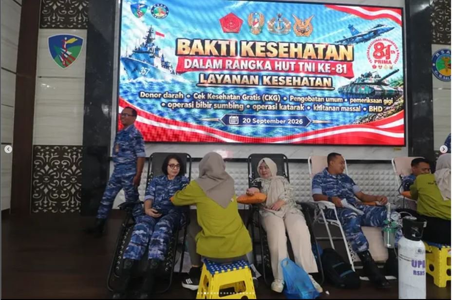 BAKTI KESEHATAN DALAM RANGKA HUT TNI KE-81 TA. 2026 