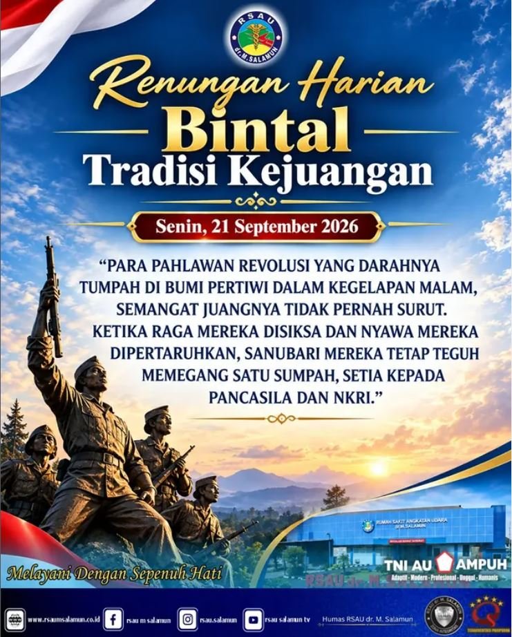 Renungan Harian Bintal Tradisi Kejuangan