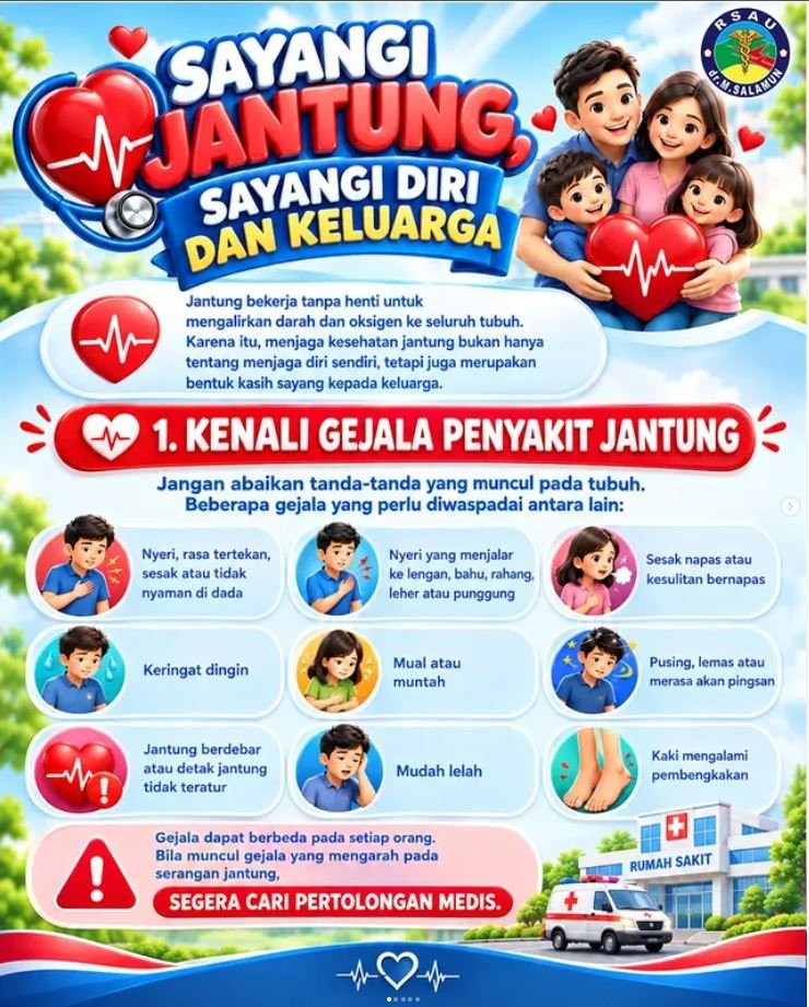 Jantung Sehat, Keluarga Kuat: Kenali Gejala dan Mulai Gerak Sehat 335